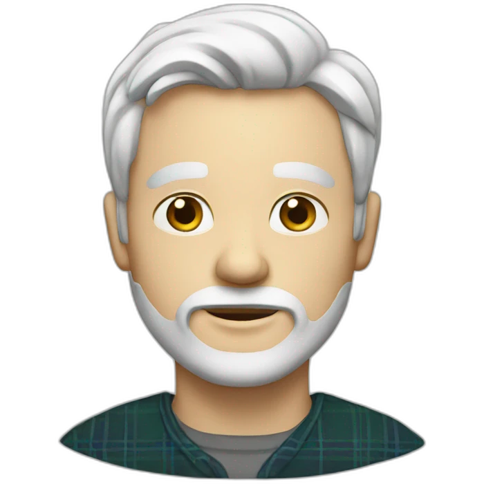 Scottish white male emoji