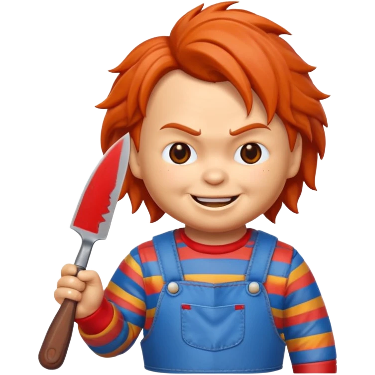 Un emojin de chuky emoji