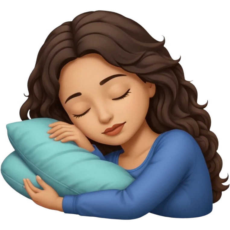 Latina baddie sleeping emoji