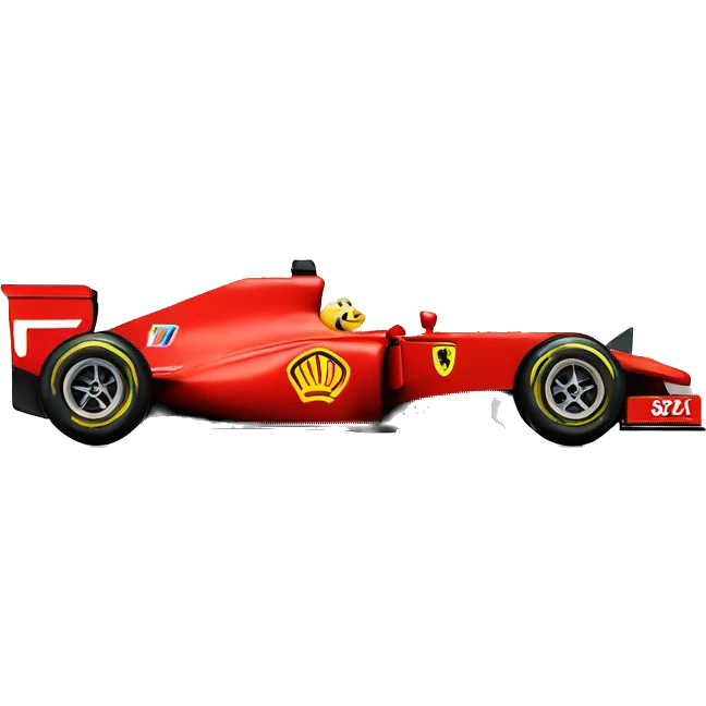 formula one ferari emoji