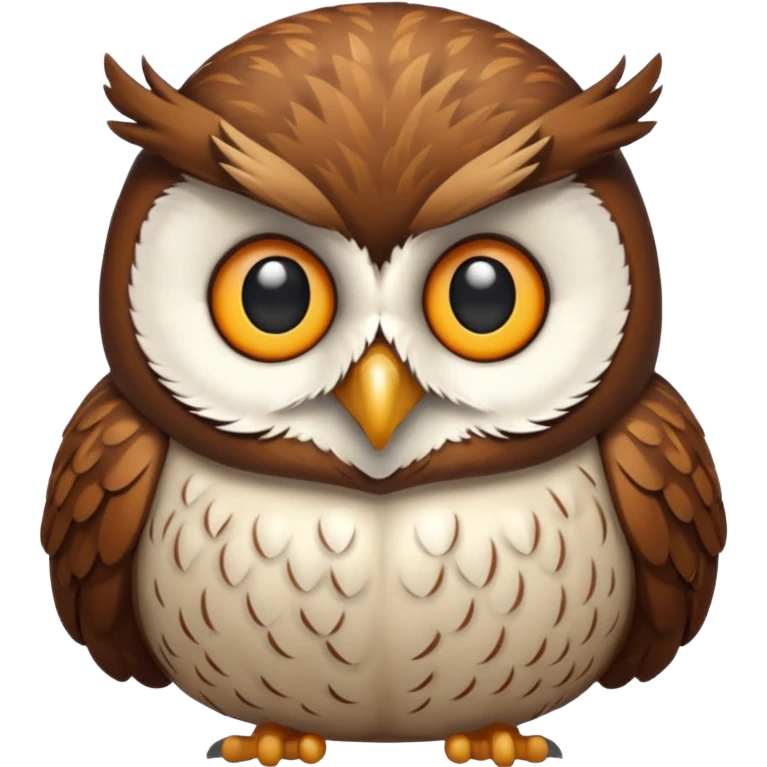 fat owl emoji