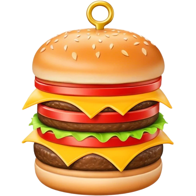 In and out burger bag emoji