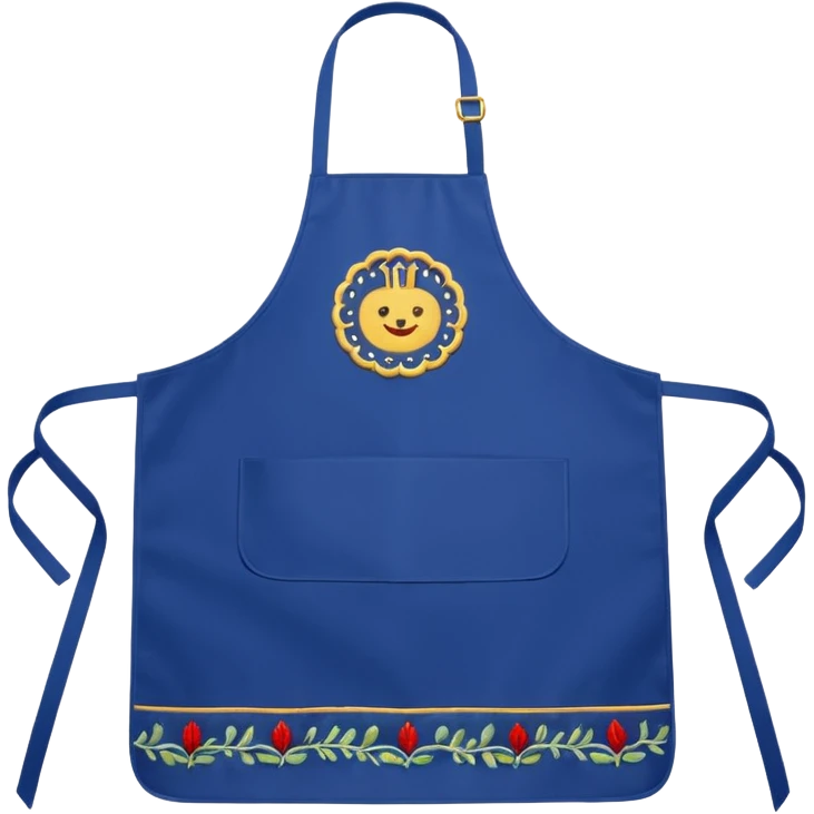 fancy kitchen apron  emoji
