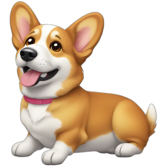 injured corgi emoji