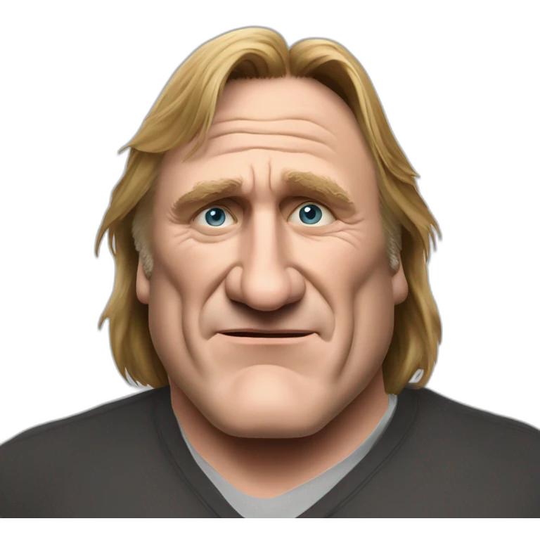 Gerard Depardieu with snus from dota emoji
