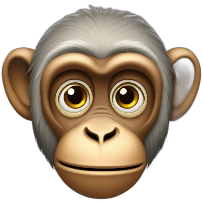 Confused monkey  emoji