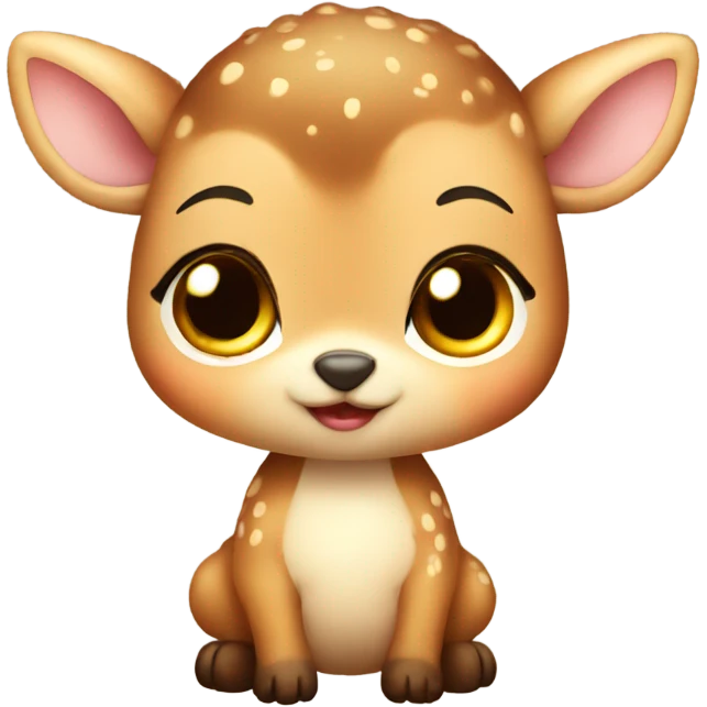 baby deer boy chubby  emoji