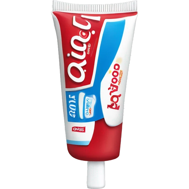  COLGATE toothpaste TUBE emoji