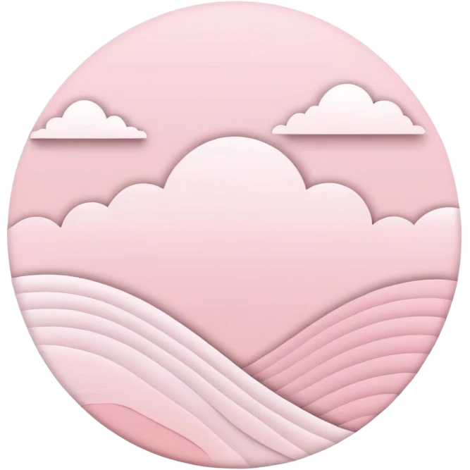 Light pink collage emoji
