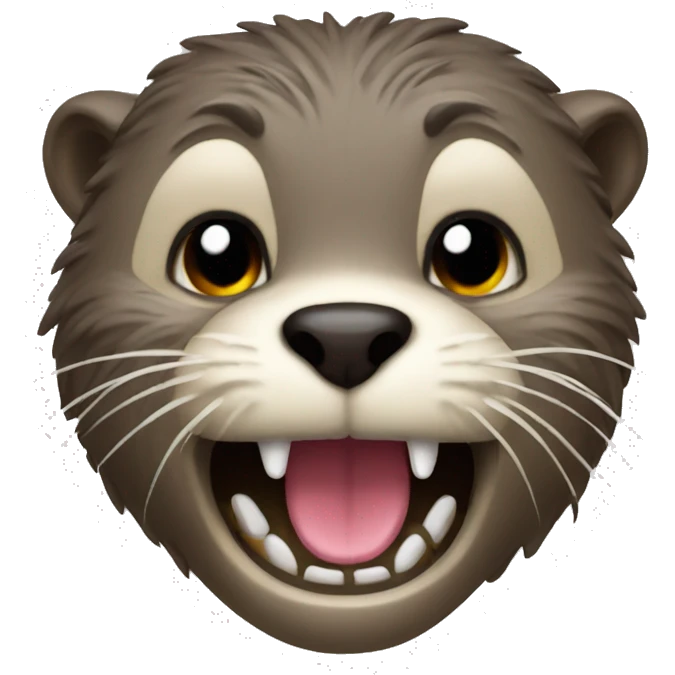Mad otter emoji