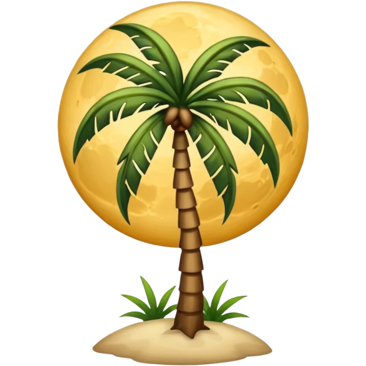 Palmetto Moon emoji