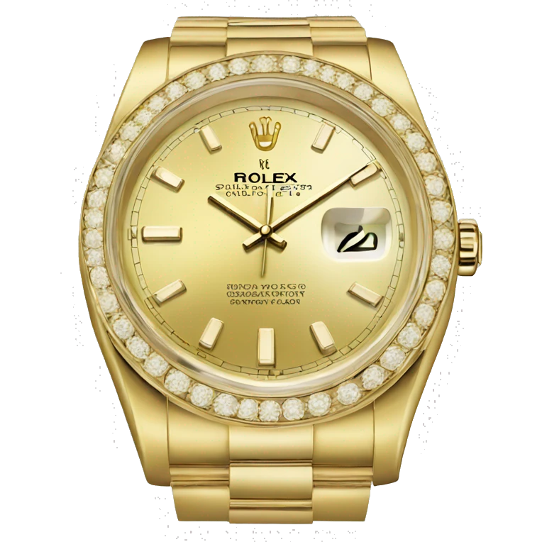 Gold Rolex  emoji