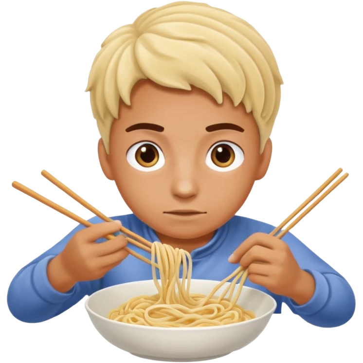 noodle making emoji