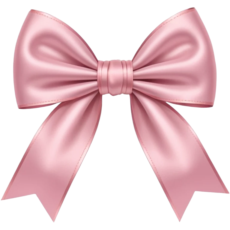 Light pink bow emoji