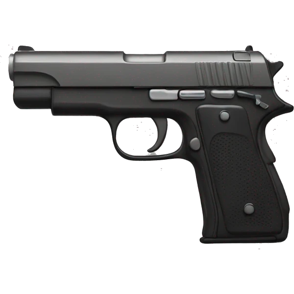 Fake gun emoji