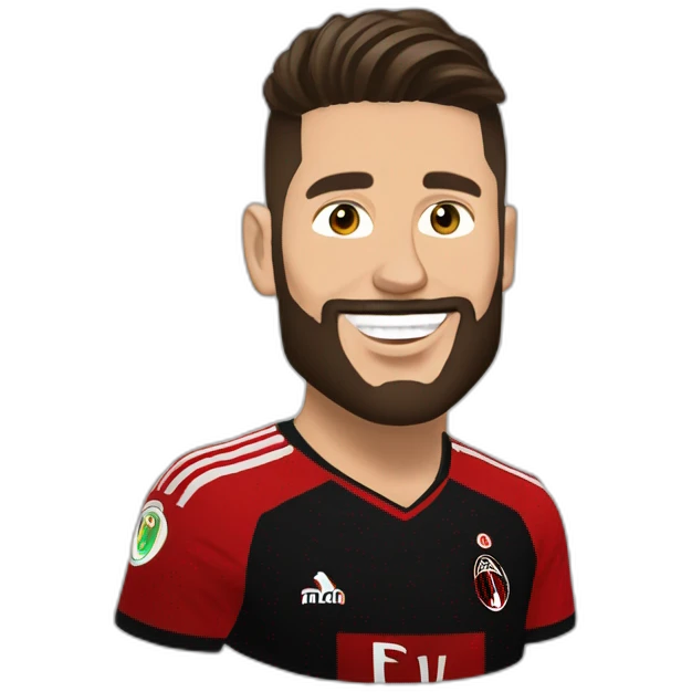 olivier giroud AC milan champions league emoji