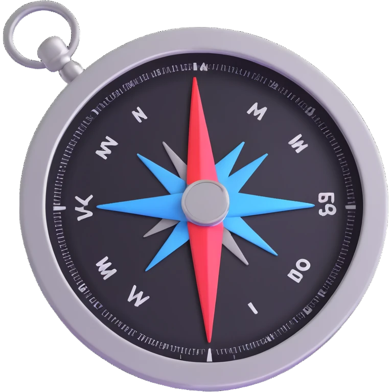 compass navigation tool emoji
