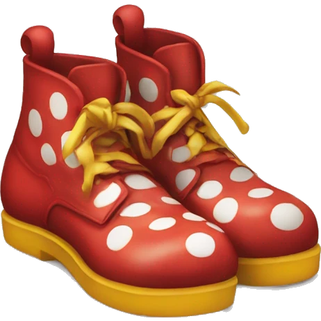 clown shoes emoji