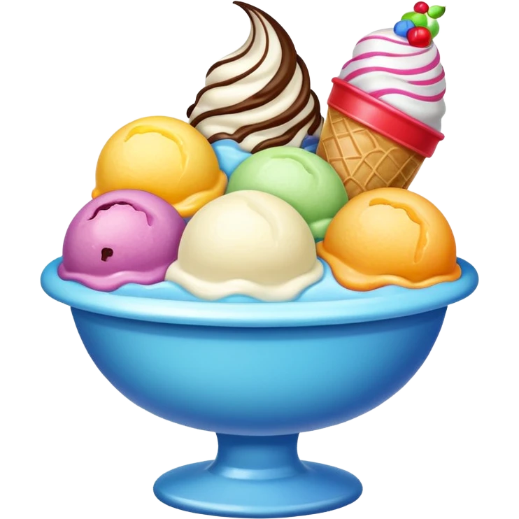 ice cream bowl  emoji