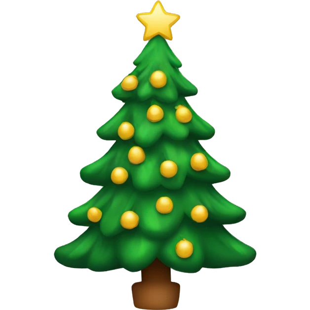christmas tree emoji