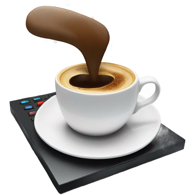 Pilot coffee spill emoji