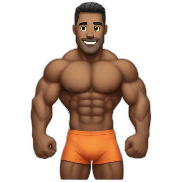 Bodybuilder emoji