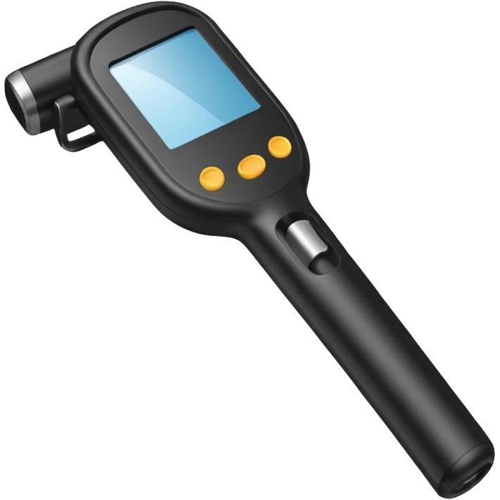 Handheld scanner wand emoji