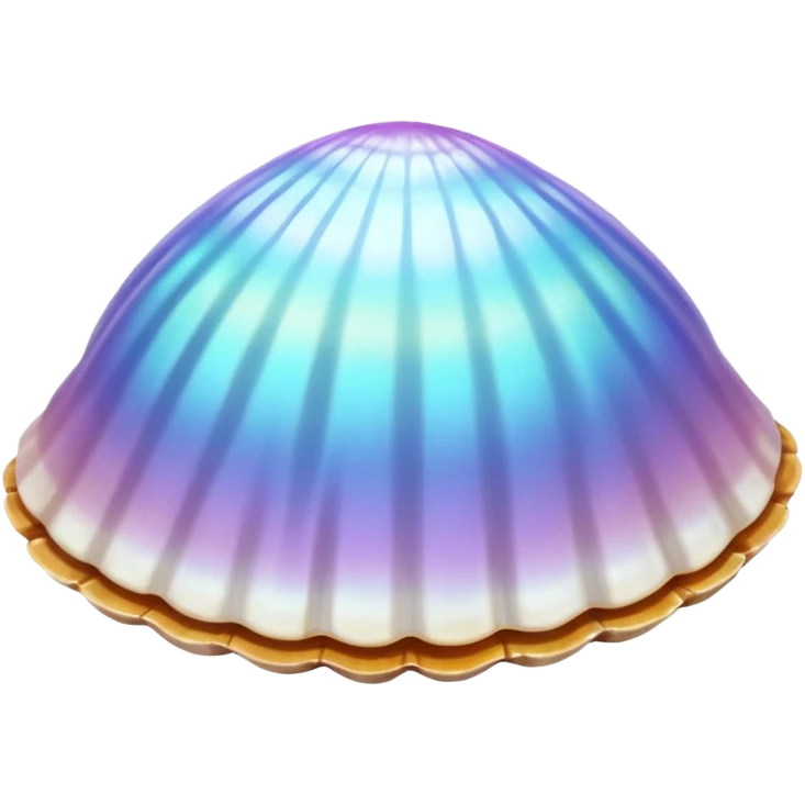 Beach shell emoji