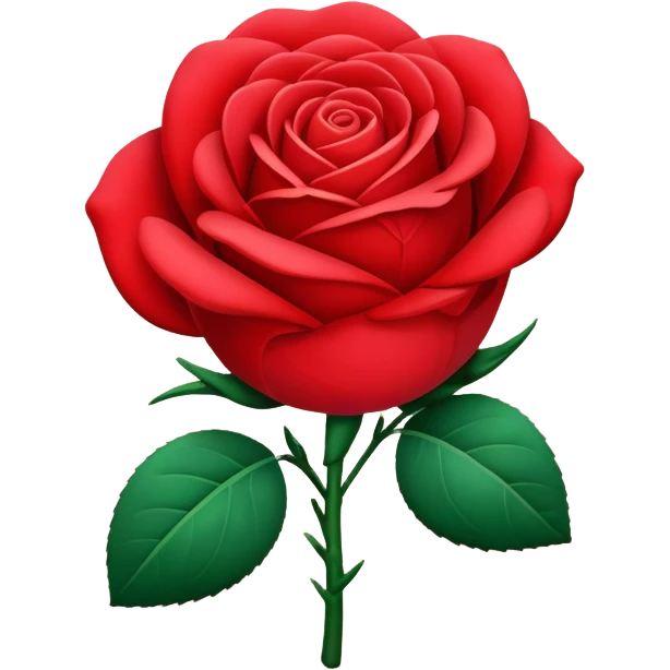 Rose toy emoji