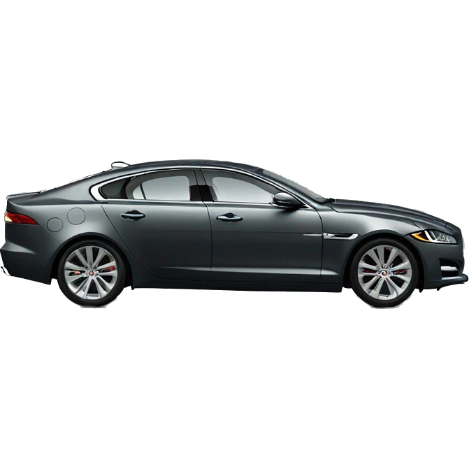 Jaguar XF 2016 dark gray emoji