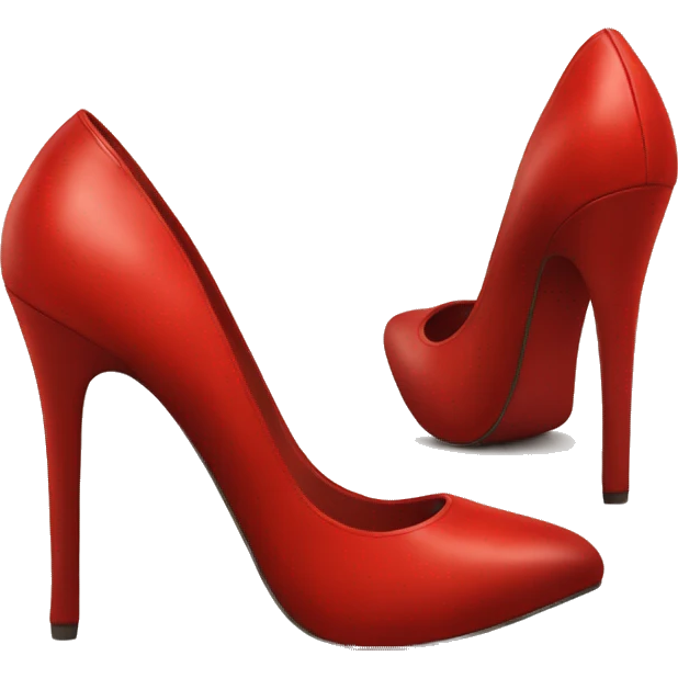 Red bottom heels emoji