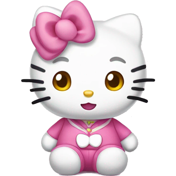 Hello kitty cute emoji