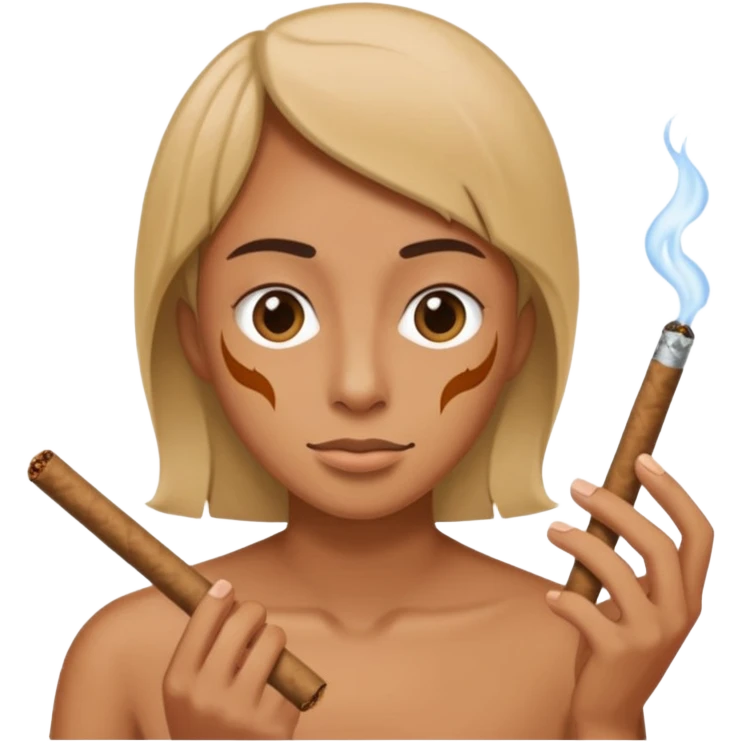 rolling a blunt emoji