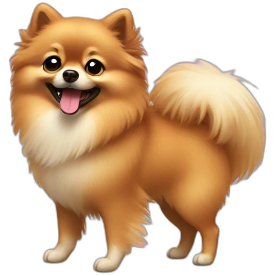 Dancing Pomeranian emoji