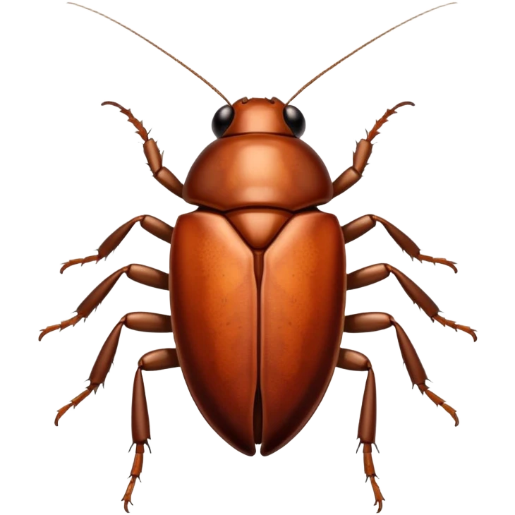 Cockroach With Big Eyelashes emoji