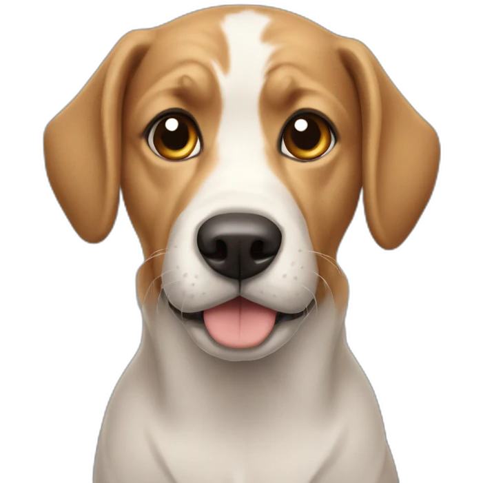 Dog erdel terier emoji