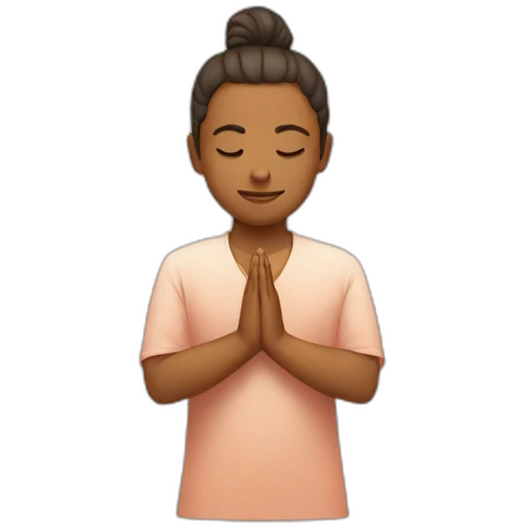 namaste emoji