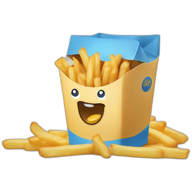 Cordon bleu frite emoji