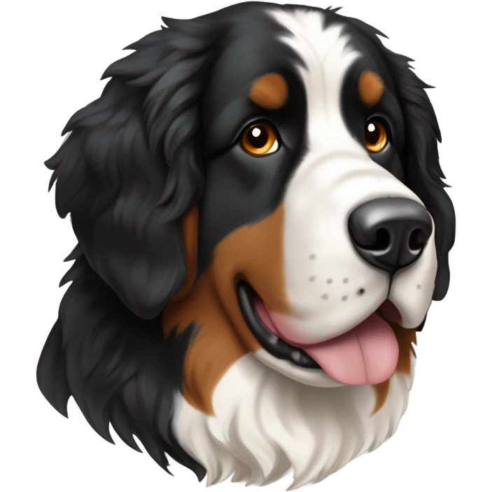 Bernese mountain dog emoji