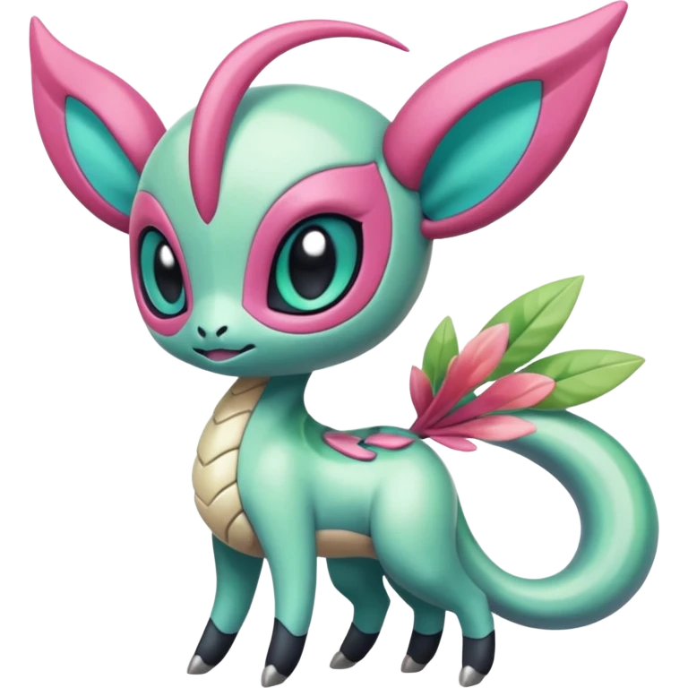 Colorful Smooth Soft Silky Cute Adorable Kawaii Glossy Oriental Stylish Exotic Meloetta-Palkia-Virizion-Venom-Stitch-Fakémon-creature-hybrid emoji