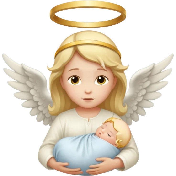 angel newborn emoji