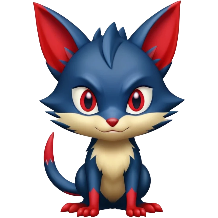 Sneasel (full body) emoji