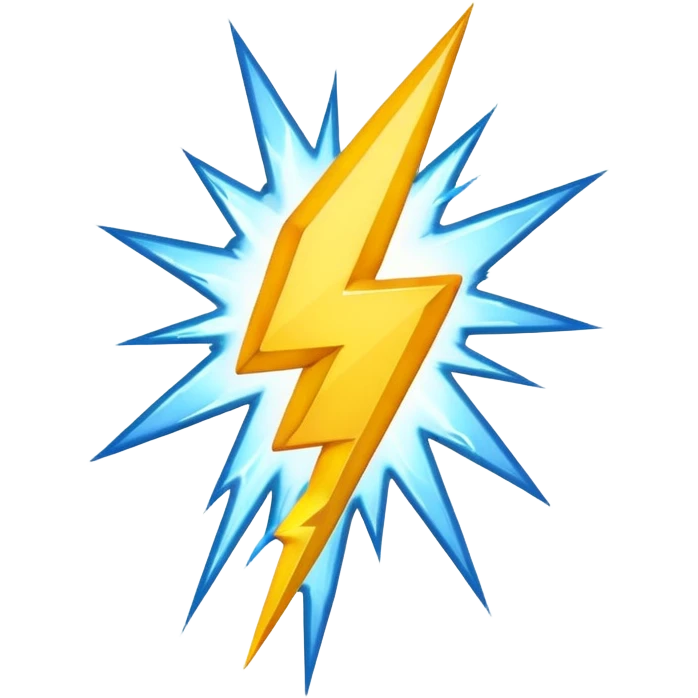 make lightning emoji