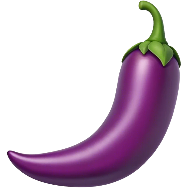 Purple cayan pepper emoji