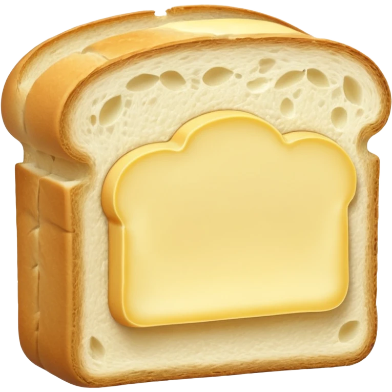 whire bread with butter emoji