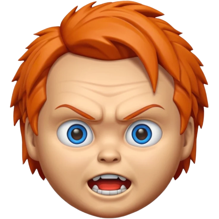 Un emojin de chuky emoji