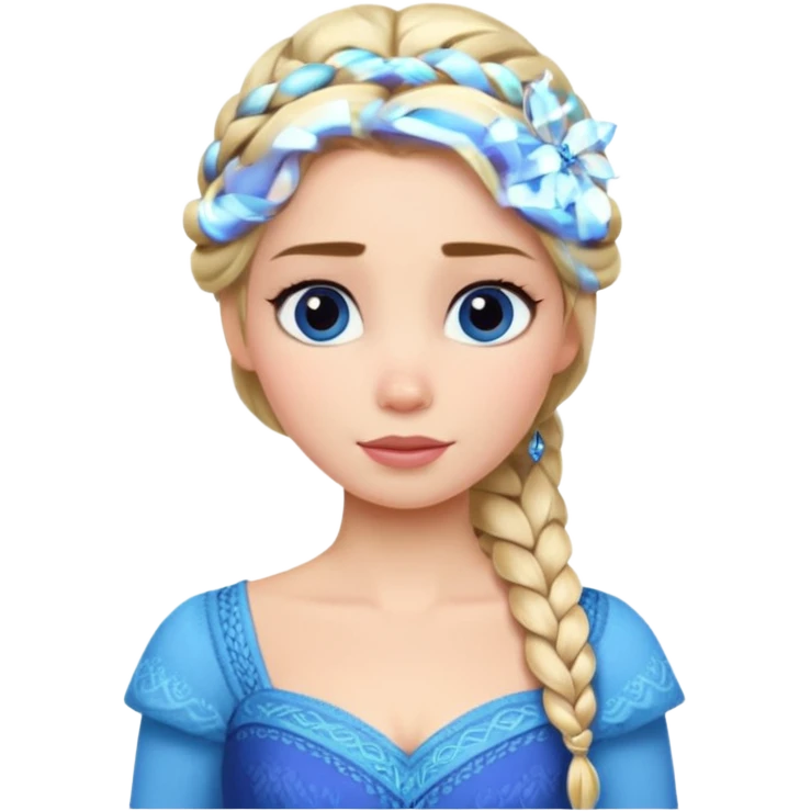 Disney Frozen elza emoji