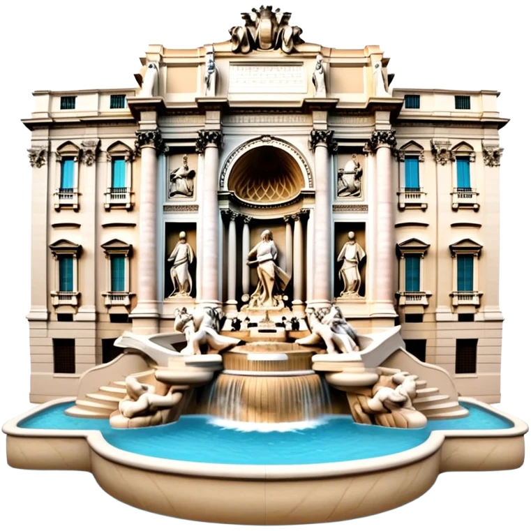 Trevi Fountain emoji