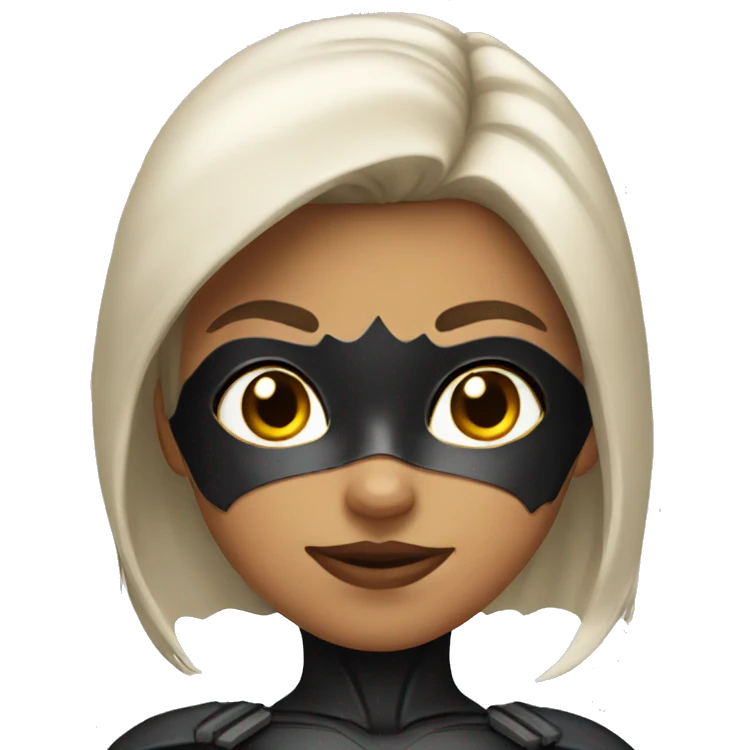 Batman girl emoji