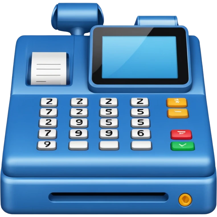  blue pos terminal emoji